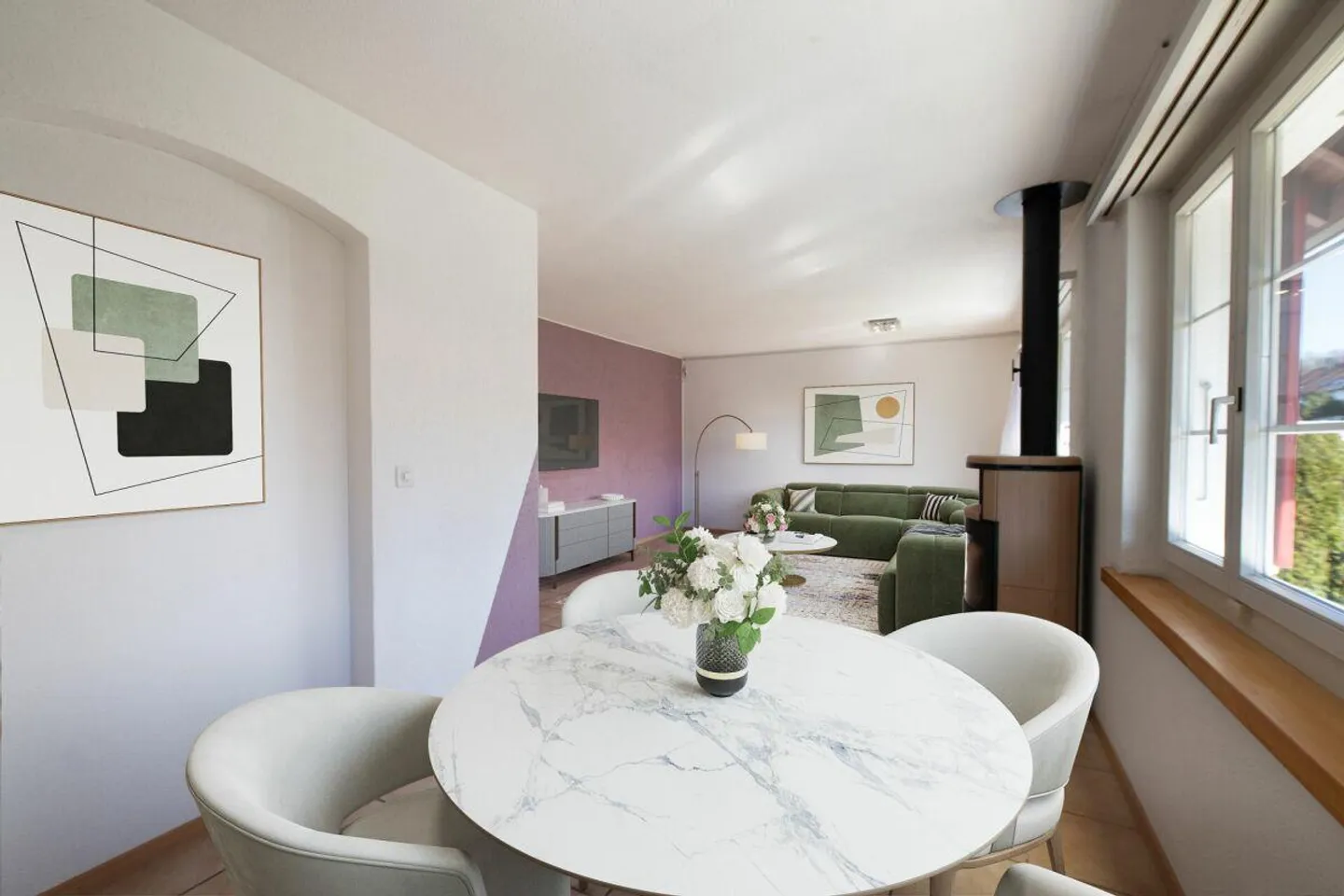 Casa bifamiliare ben tenuta con molto spazio per la vita familiare - Foto 3 di 21