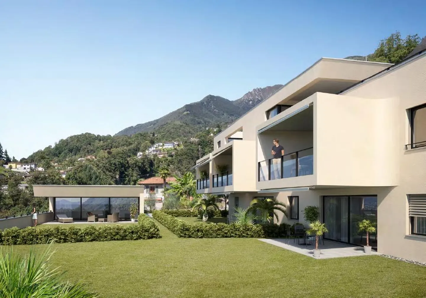 Beautiful new apartment 4.5 rooms with lake view - Photo 1 of 7