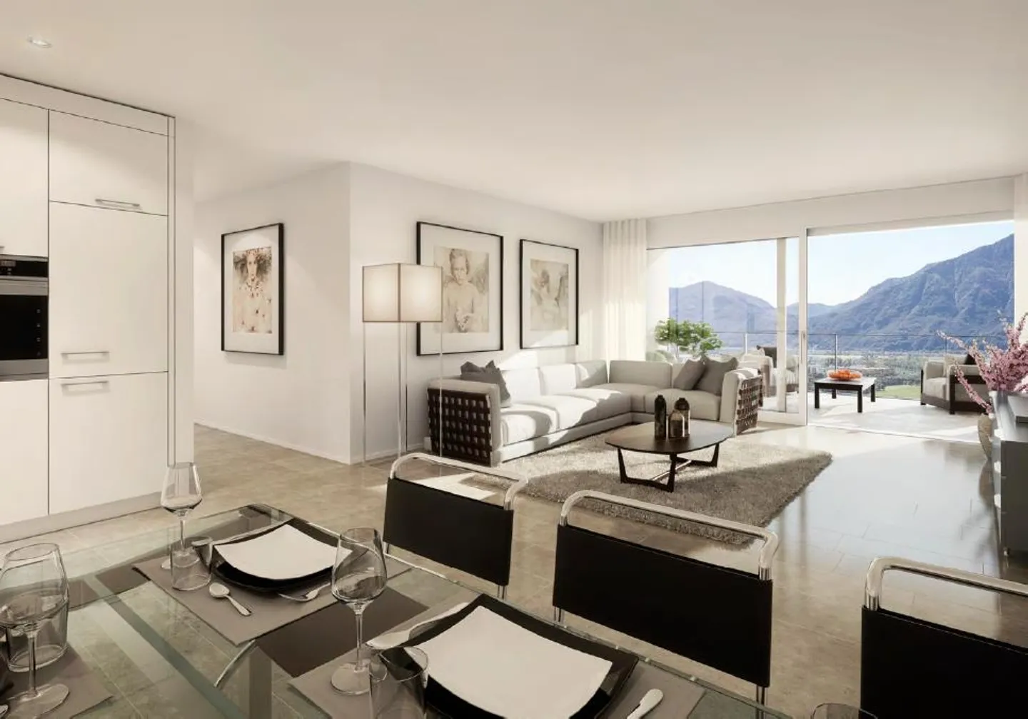 Beautiful new apartment 4.5 rooms with lake view - Photo 2 of 7