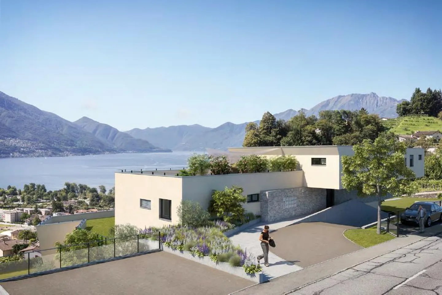 Beautiful new apartment 4.5 rooms with lake view - Photo 3 of 7