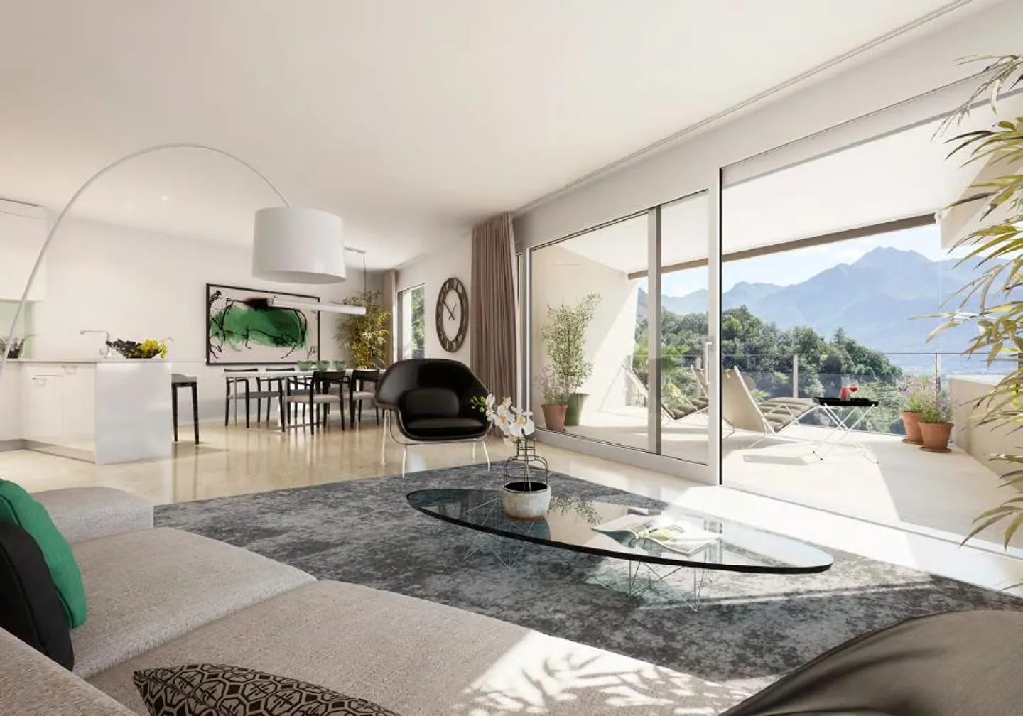 Beautiful new apartment 4.5 rooms with lake view - Photo 6 of 7