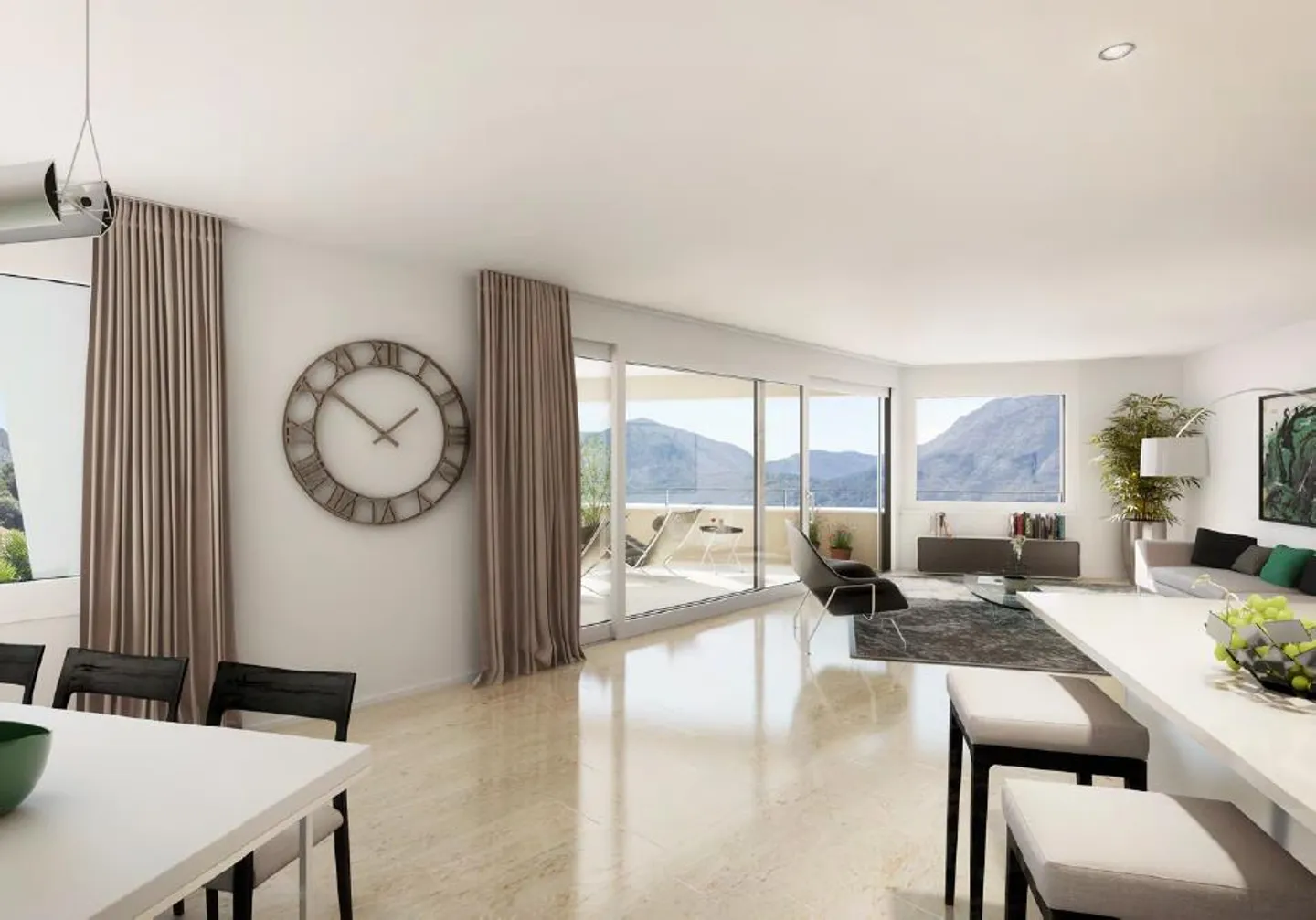 Beautiful new apartment 4.5 rooms with lake view - Photo 7 of 7