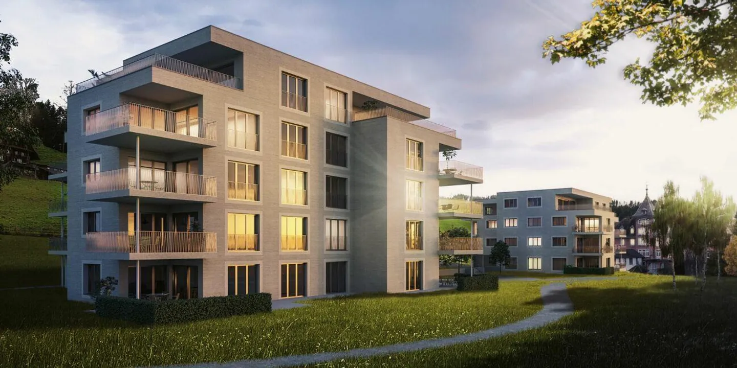 Familienfreundliche 4.5-Zimmerwohnung mit Gartensitzplatz - Photo 4 of 4