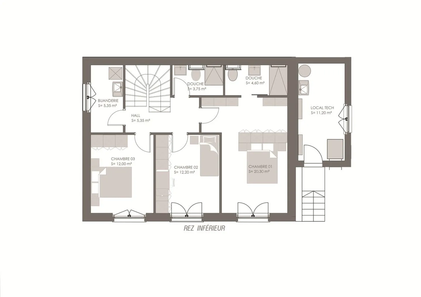 Villa individuelle de 5,5 pièces avec vue imprenable à Lens (VS). - Photo 7 sur 8