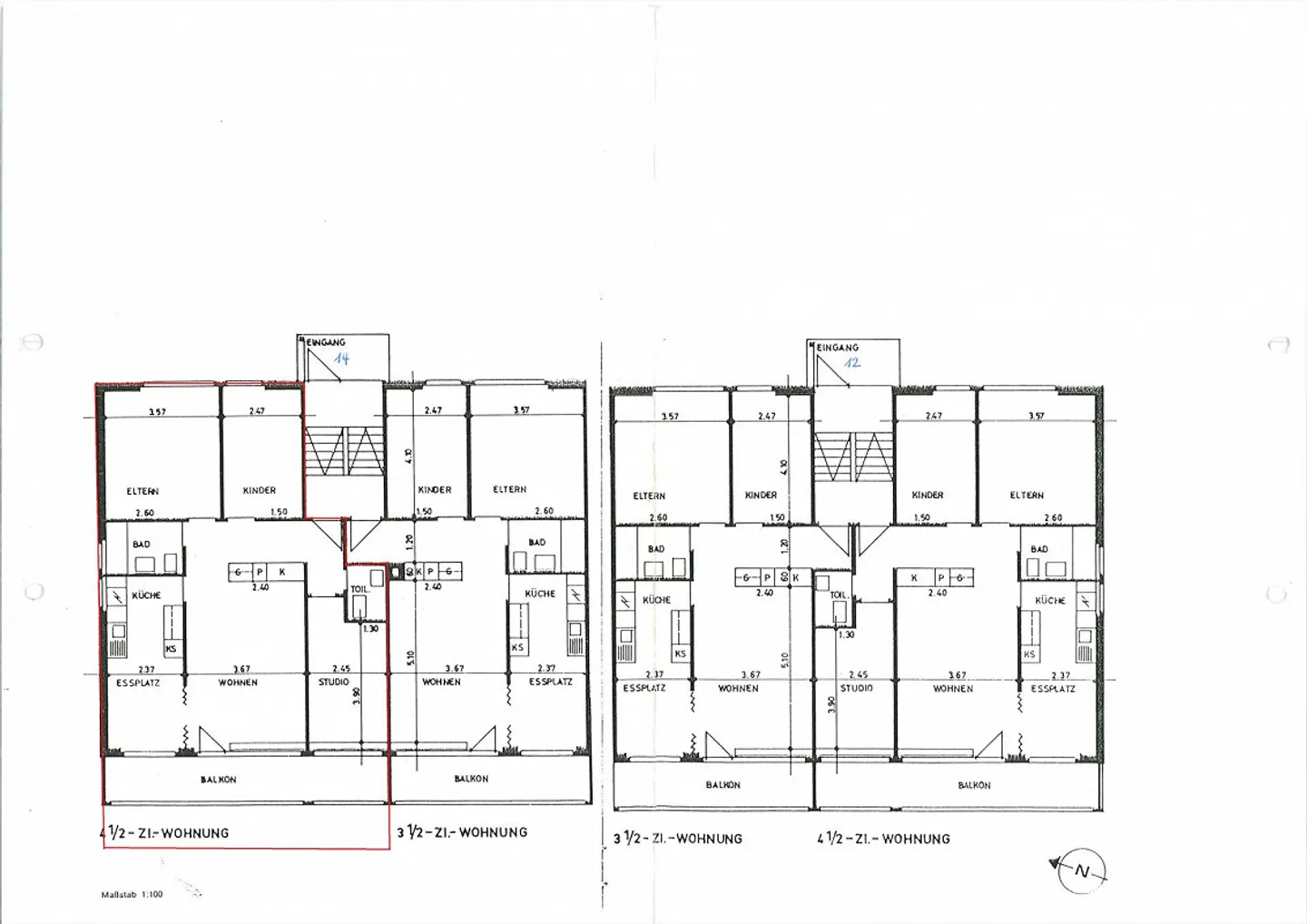 Appartamenti 4 ½ locali in una posizione tranquilla - Foto 8 di 8