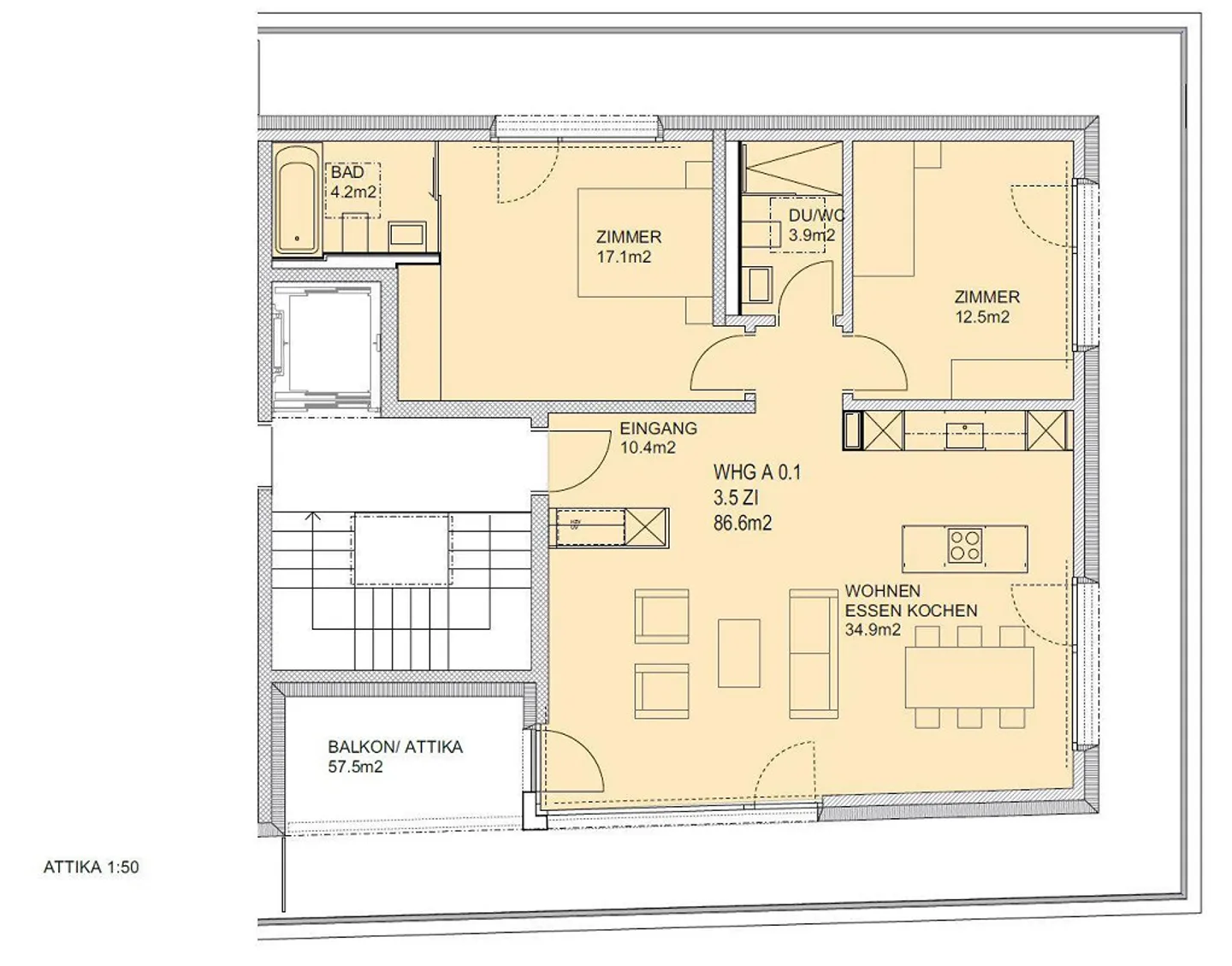 Appartement en Attique Moderne - Photo 21 sur 21