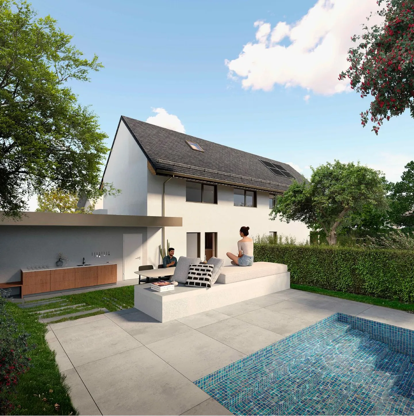 Permit in force - Sublime architect villa - Photo 3 of 7