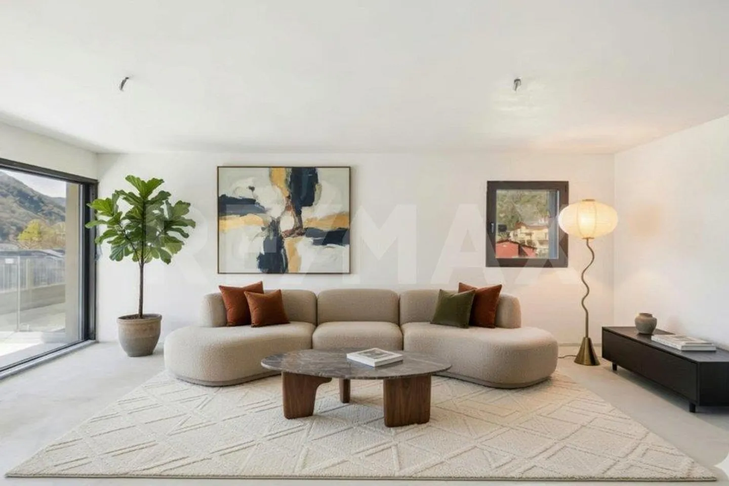 Duplex 3 ½ Zimmer mit Seeblick und Garten - wie ein Haus in Melano - Foto 12 von 13