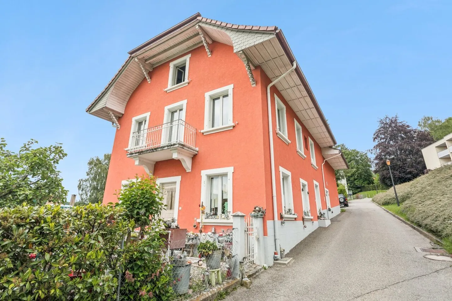 Haus mit 2 Wohnungen im Zentrum von Romont - Foto 11 von 12