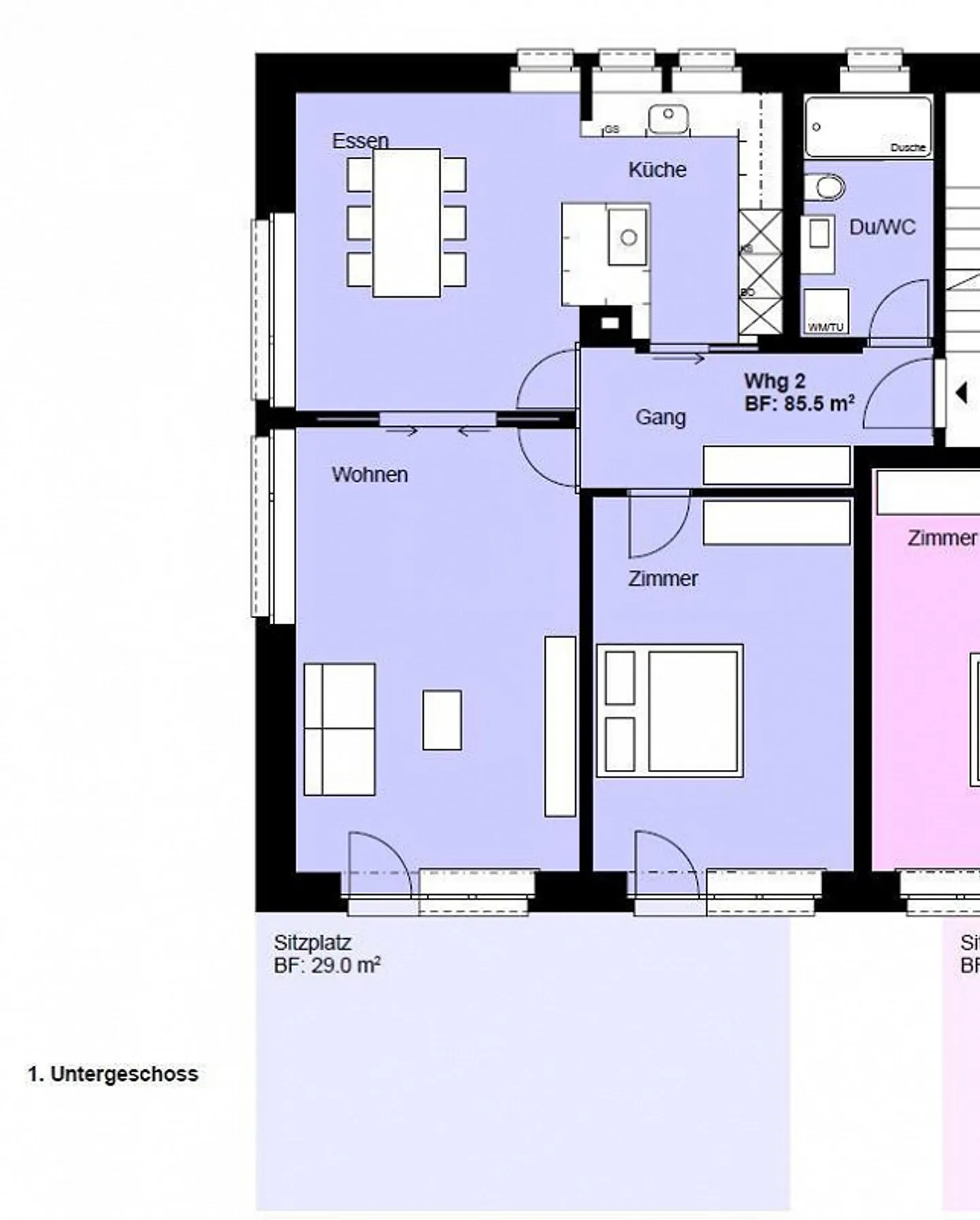 Garden Lake View - 2.5 Room Apartment in Prime Location in Zurich - Photo 10 of 10