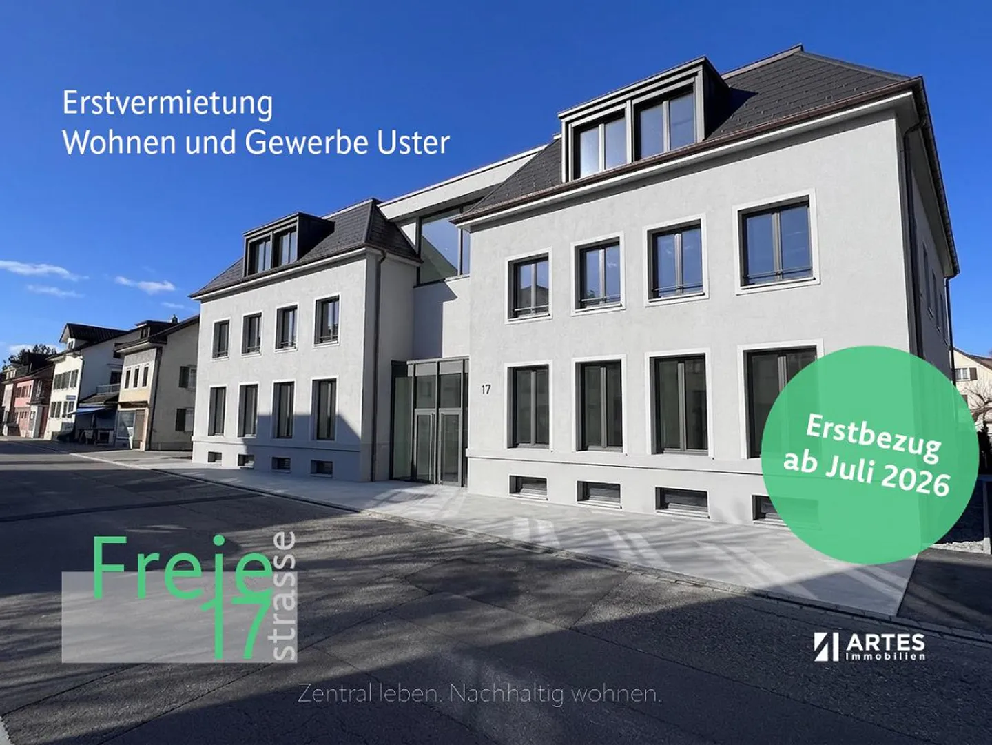 Première location - Votre nouveau lieu d'affaires au cœur d'Uster - Photo 1 sur 5