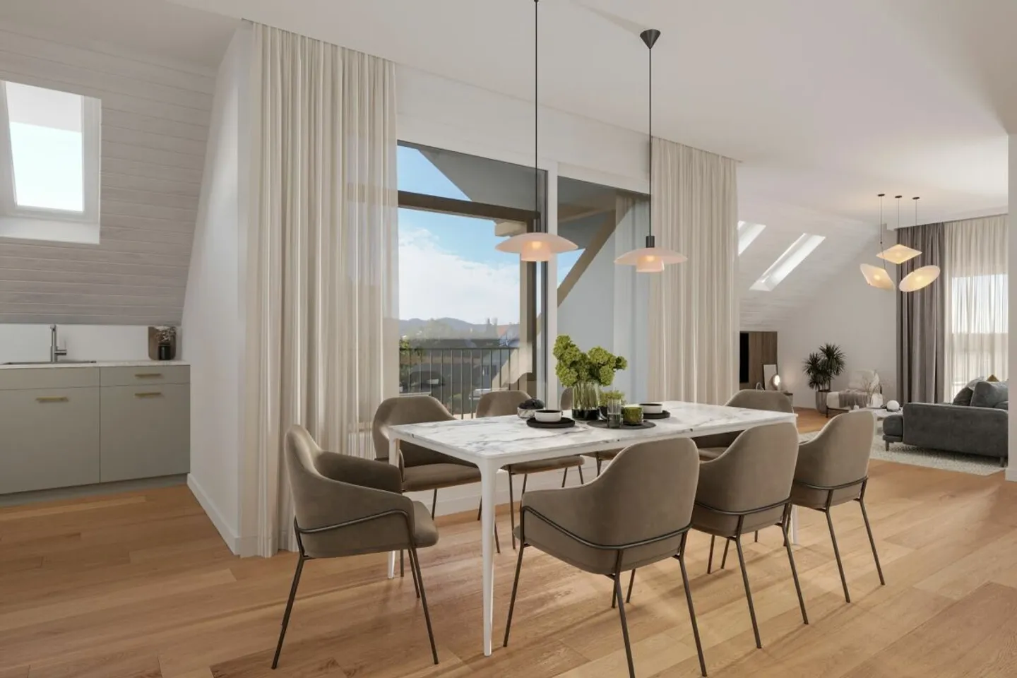 Appartamento mansardato con charme a Esslingen - Foto 3 di 8