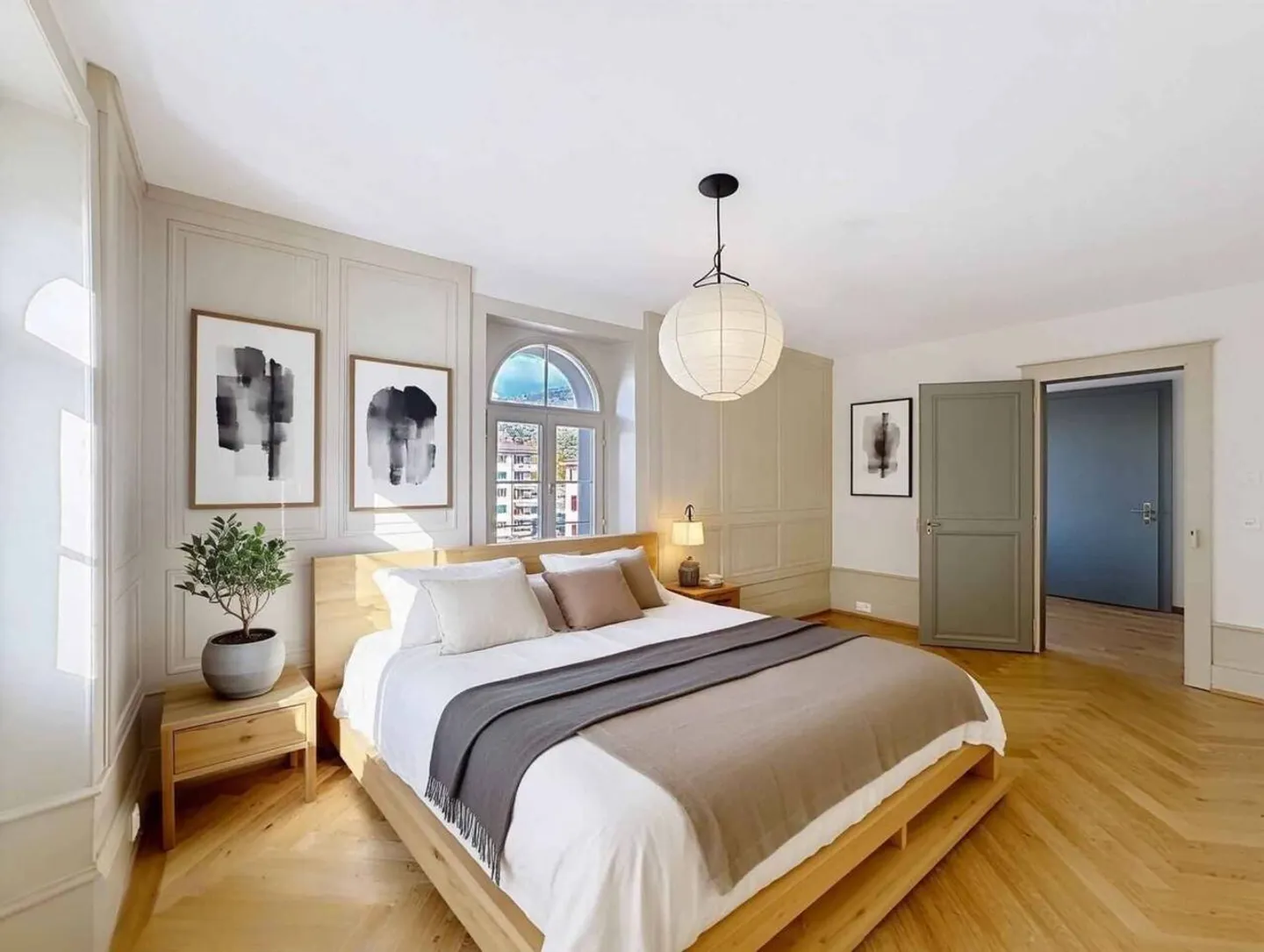 Ultimo piano - Spazioso 3.5 locali 99 m2 + soffitta in un edificio antico ristrutturato - Foto 6 di 10