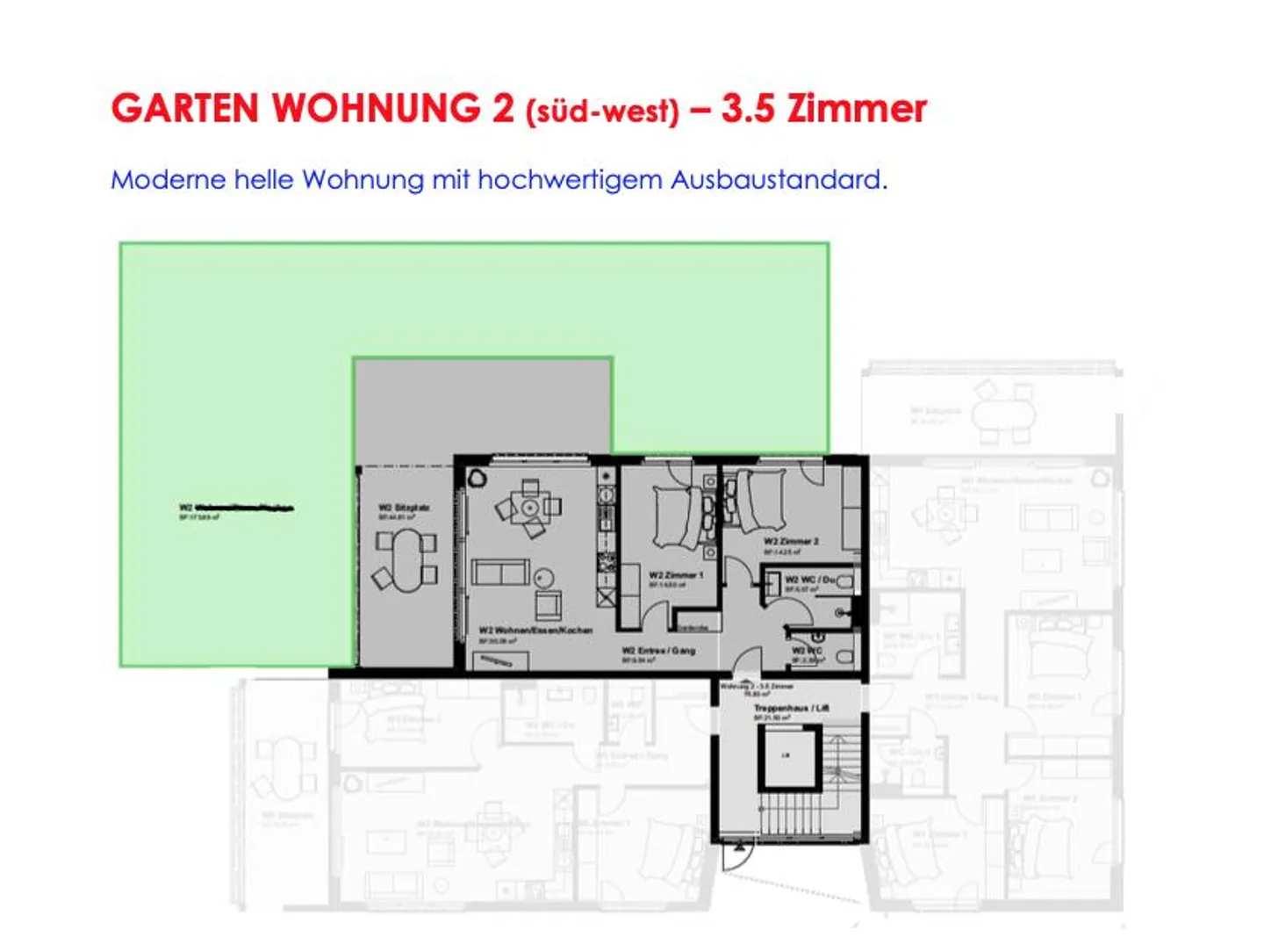 Garden apartment with large seating area, hobby room included - Photo 15 of 15