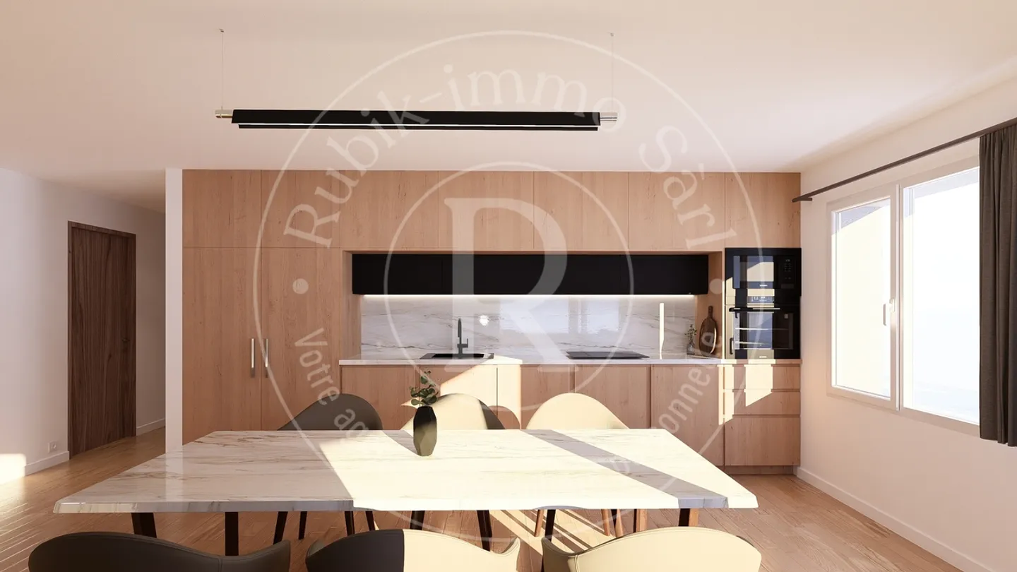 4,5 Zimmer mit 52m² Balkon! - Foto 3 von 14