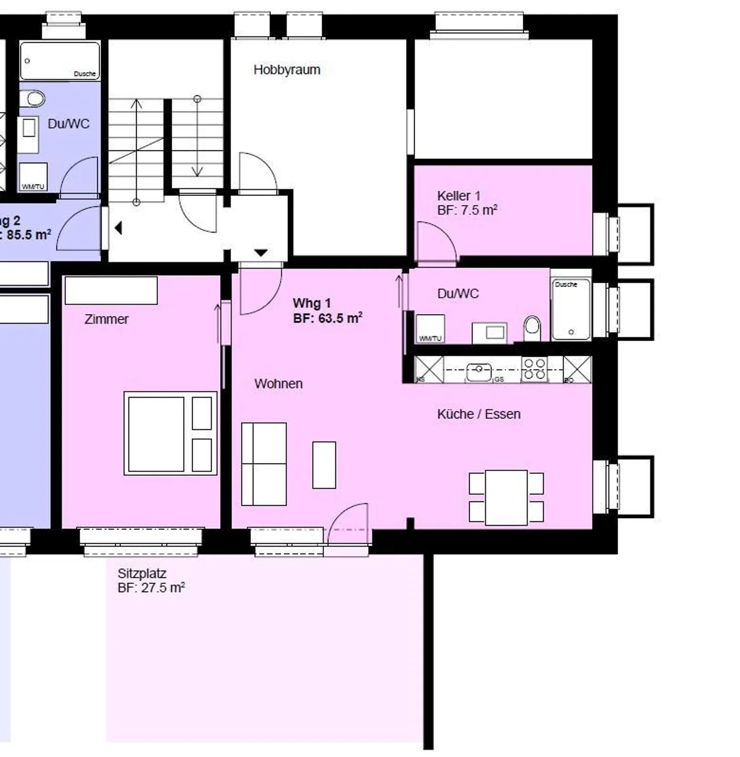 Secret Garden - 2.5 Room Apartment in Prime Location in Zurich - Photo 10 of 10