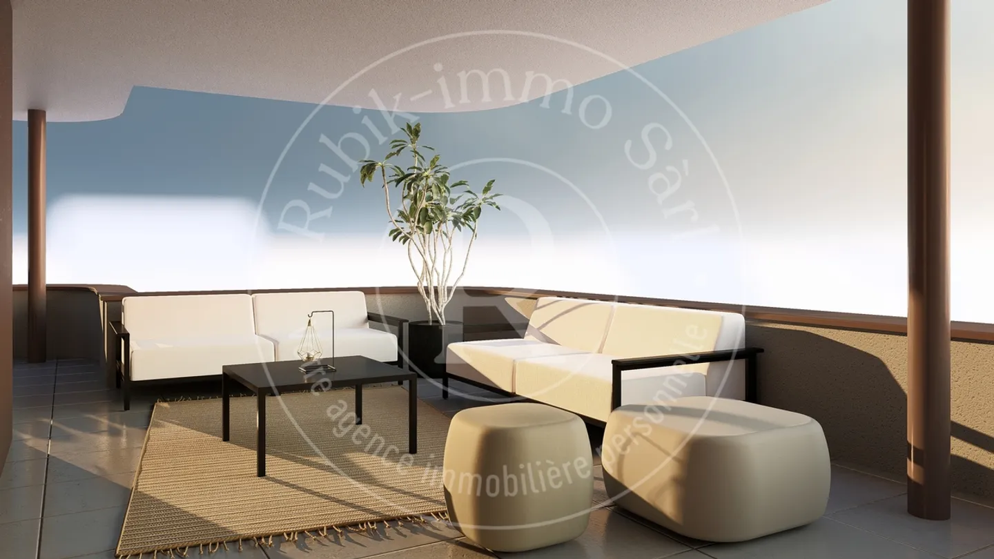 4,5 Zimmer mit 52m² Balkon! - Foto 12 von 14