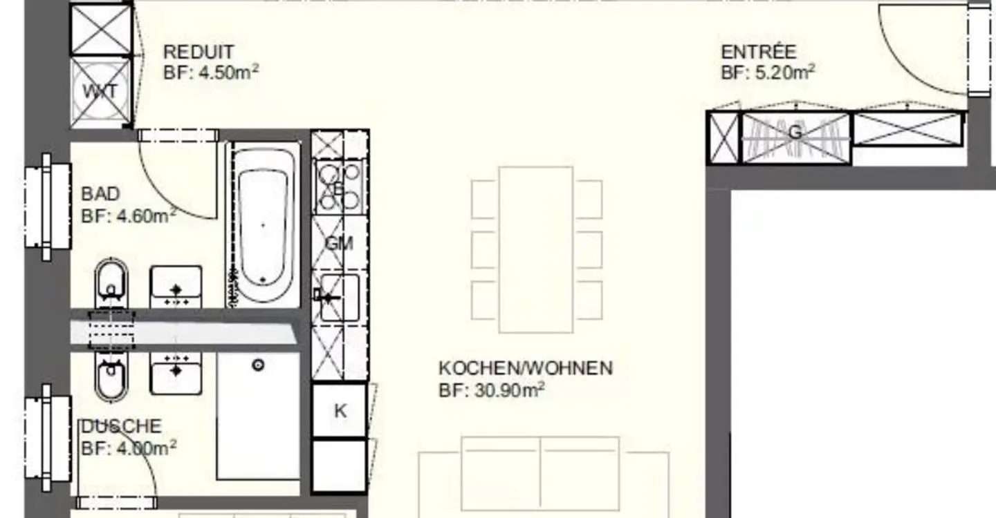 Appartement moderne à Visp - Photo 5 sur 6