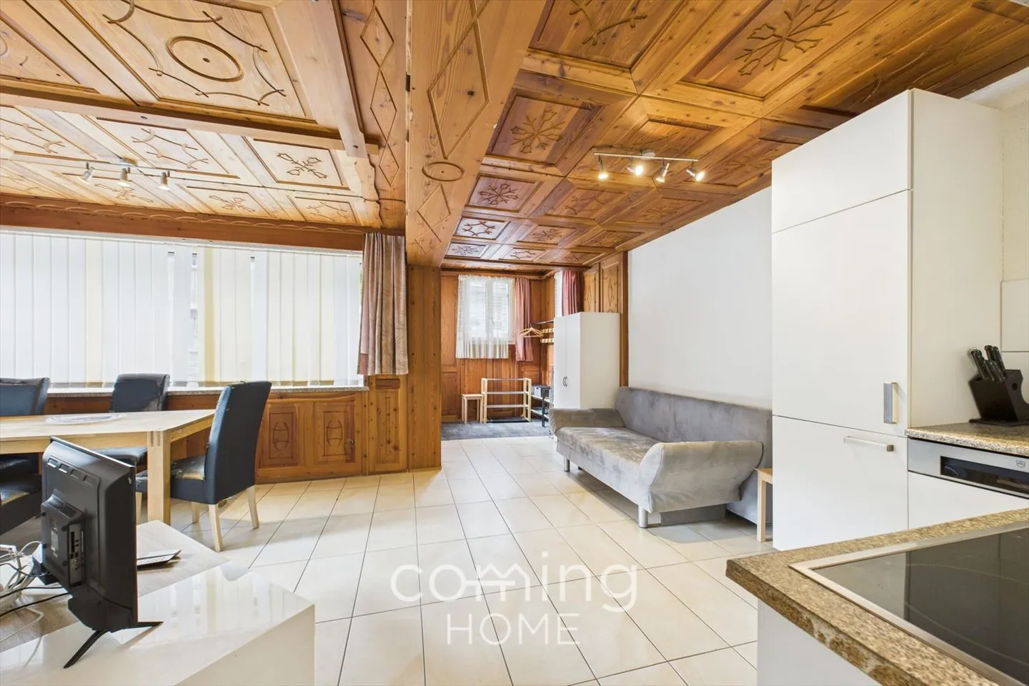 Charmante appartement 3,5 pièces au cœur de Saas-Grund - Photo 3 sur 11