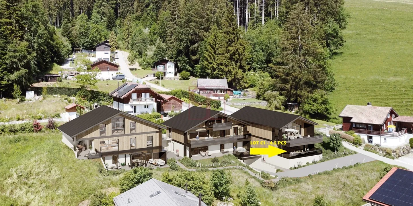 Enney - Residenz der Ondine - 1 Wohnung mit 4,5 Zimmern - Foto 4 von 13