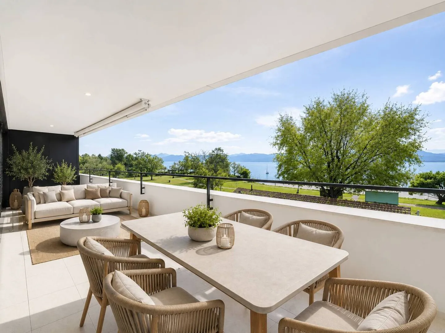 Luxurious 4.5 room apartment with covered balcony - Photo 7 of 13