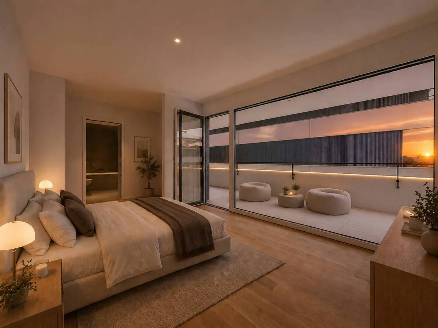 Luxurious 4.5 room apartment with covered balcony - Photo 3 of 13