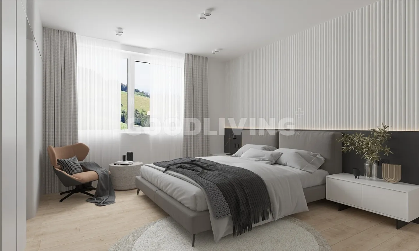 Modernes Doppelhaus in sonniger Lage - Foto 4 von 7