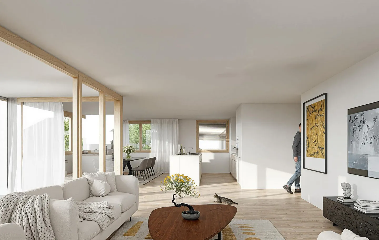 Appartement neuf de 4,5 pièces à Rüthi - Photo 2 sur 13