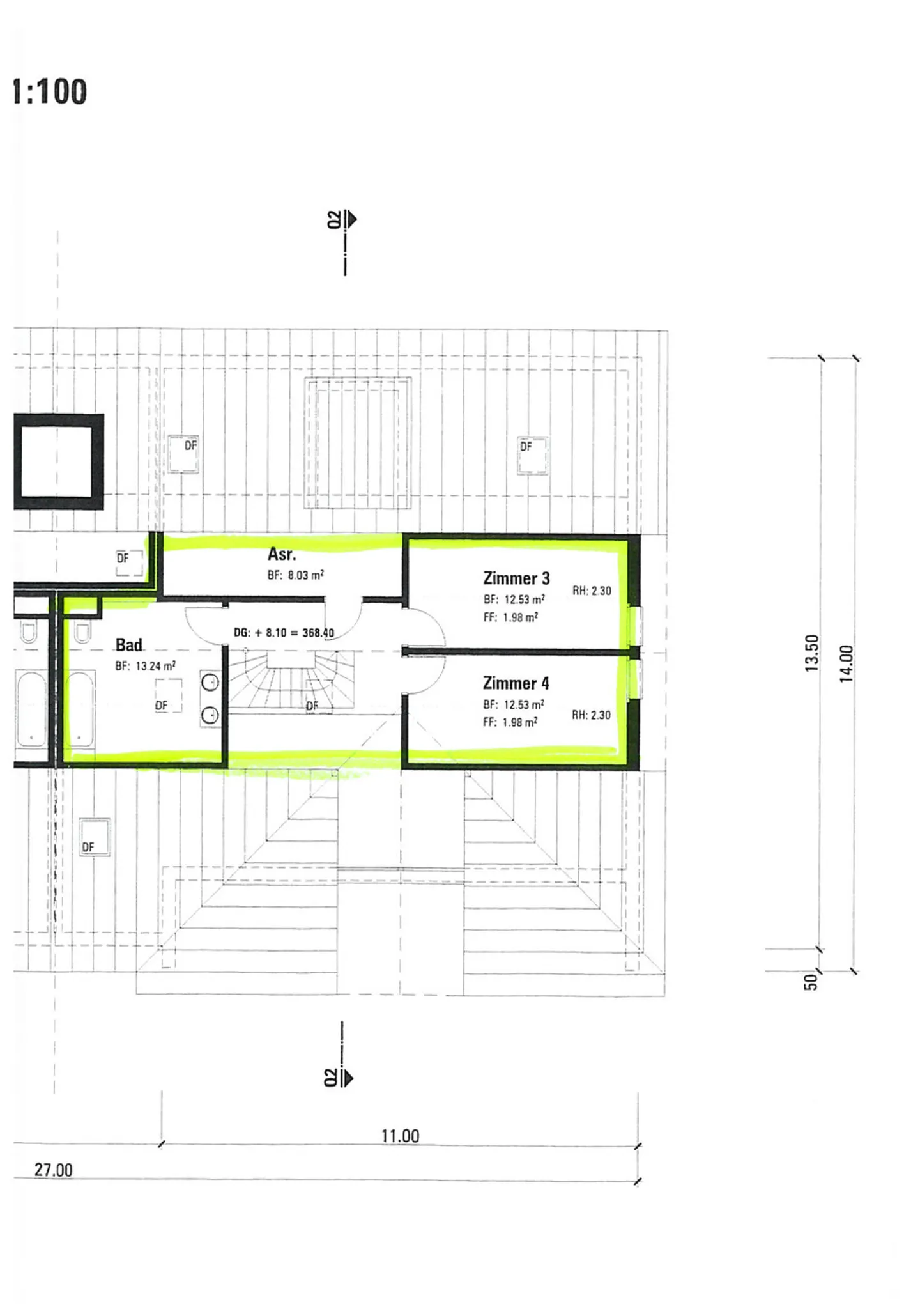 Helle Familien-Maisonette - Foto 12 von 13