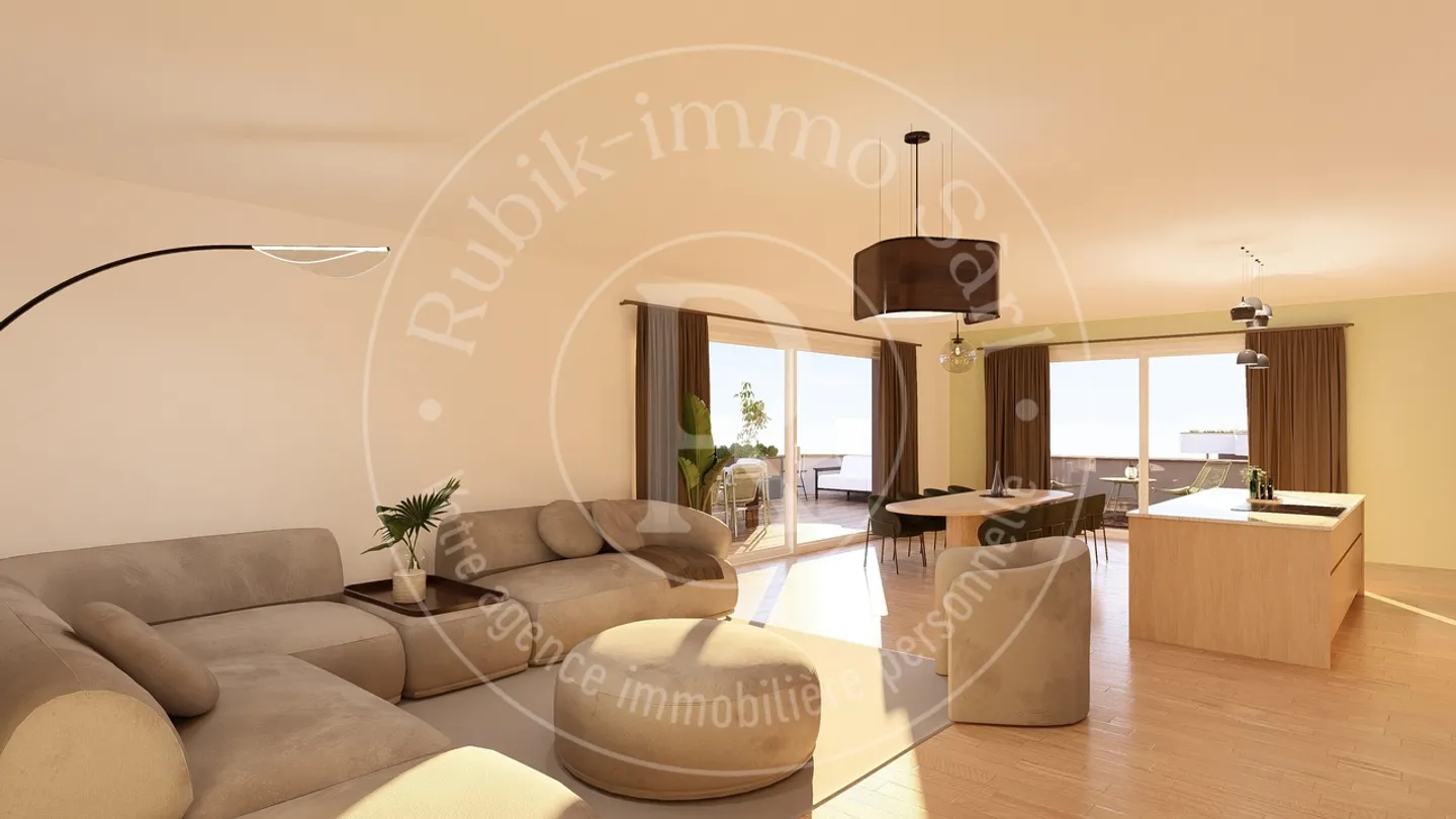 Magnifique Attique avec Terrasse - Photo 9 sur 16