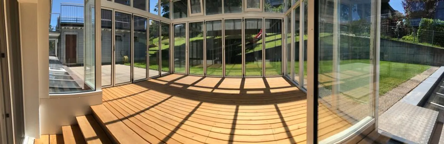 4.5 Zimmer Wohnung mit Wintergarten & grossem Aussenbereich - Foto 9 von 14