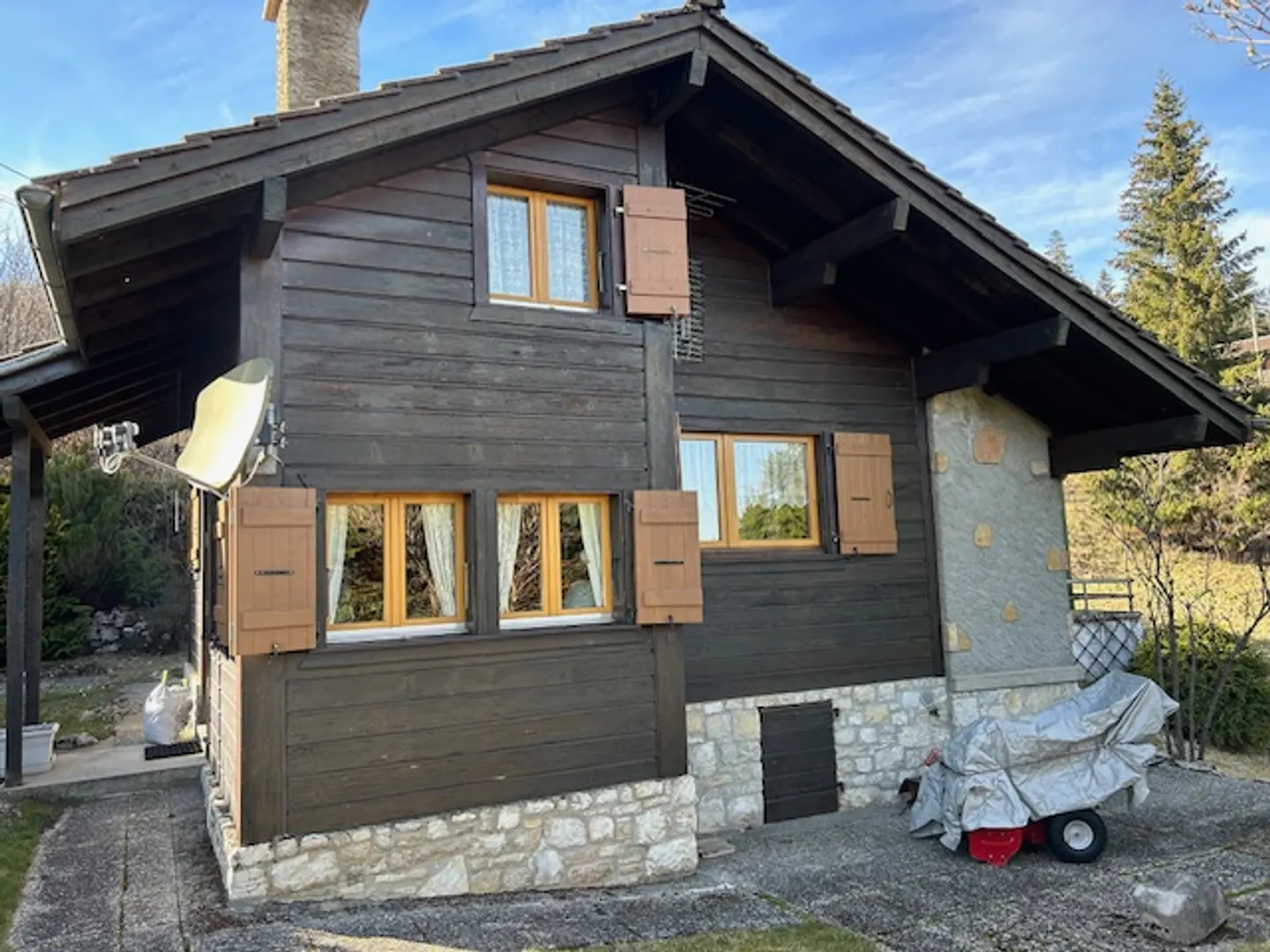 Adorable chalet in Saint-Cergue - Photo 2 of 9