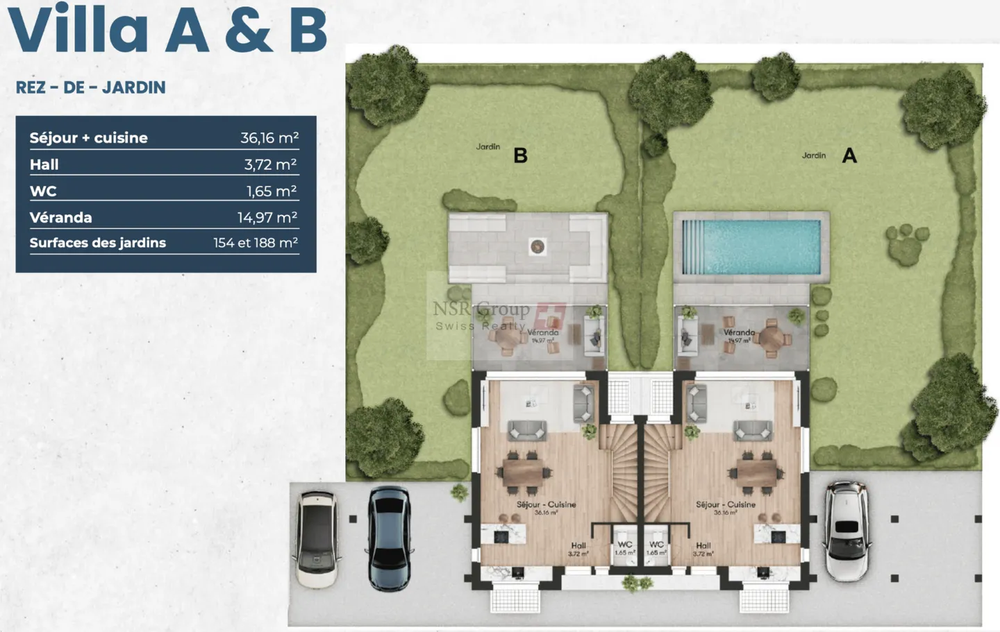 Villa THPE moderna con giardino - Villa A - Foto 3 di 5