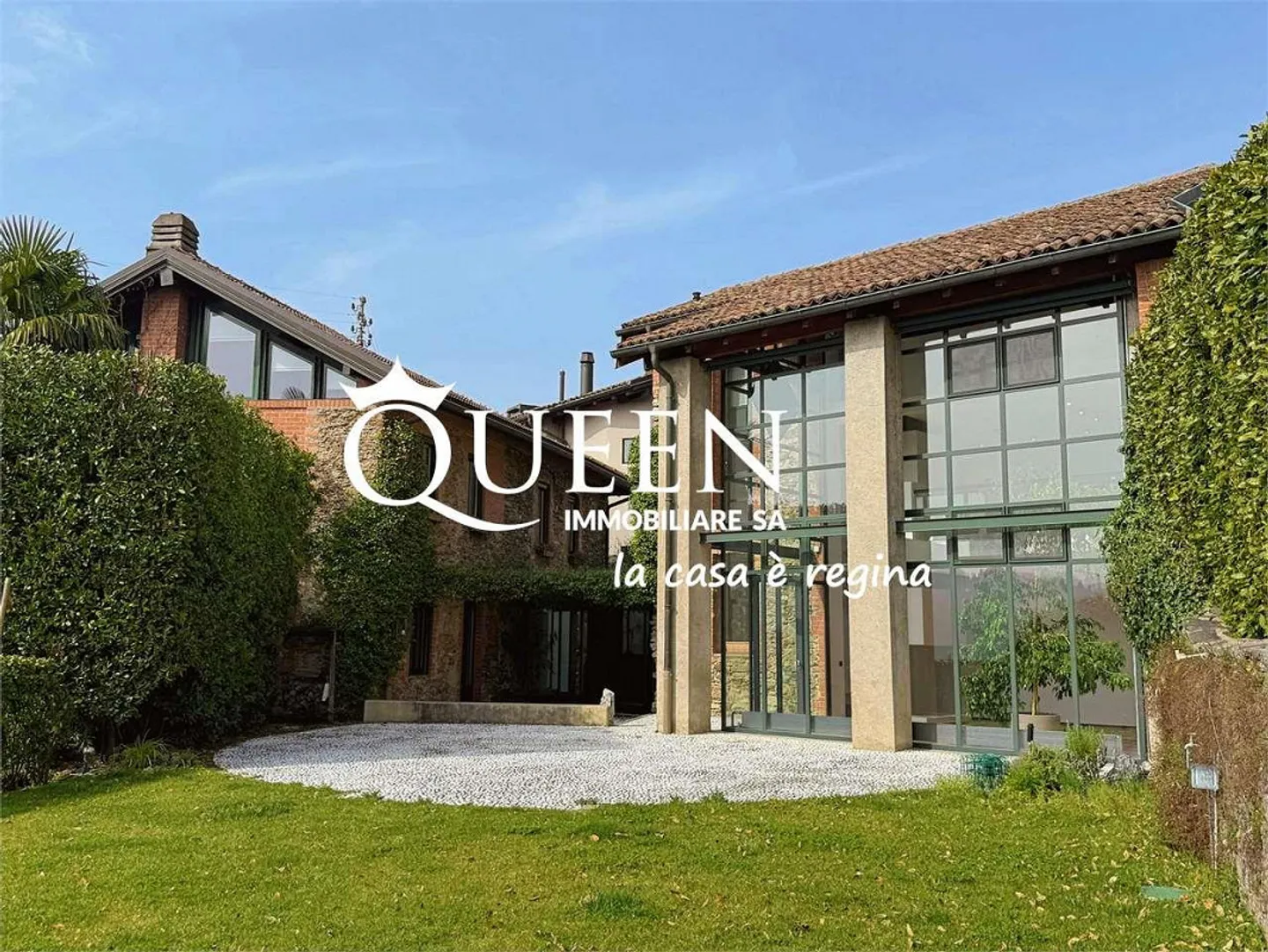 Muzzano: Magnificent Villa with Charm, 6.5 Rooms with Lake View and Large Garden - Photo 1 of 13