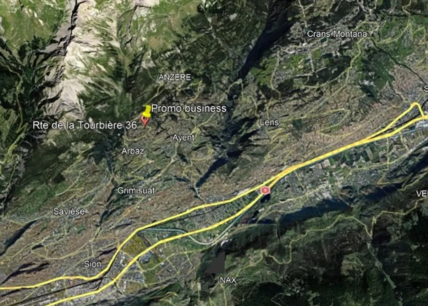 Terrain à bâtir de 1.221 m² à Arbaz (Valais), emplacement exceptionnel - Photo 8 sur 11