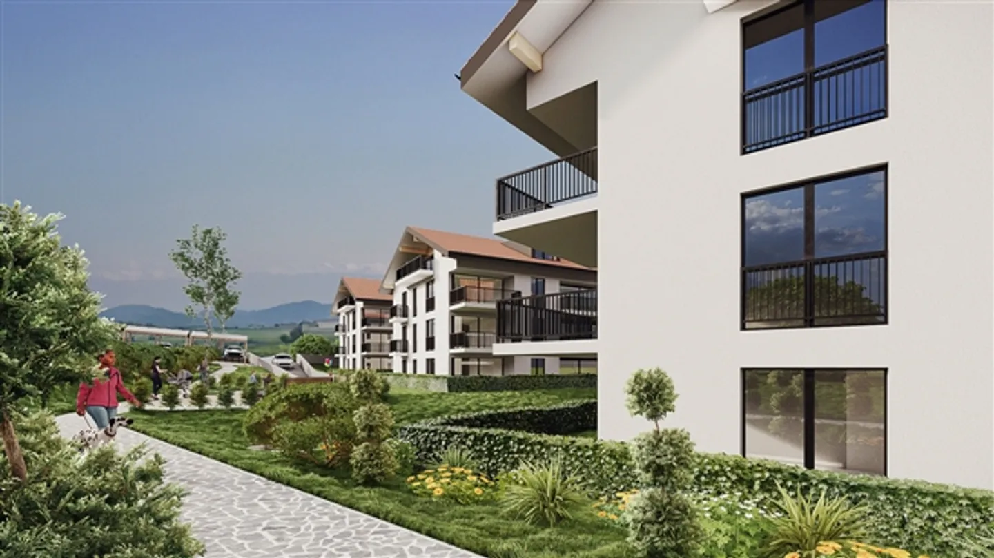 Appartement de toit luxueux 3,5 avec grande baie vitrée sur le balcon - Photo 1 sur 3