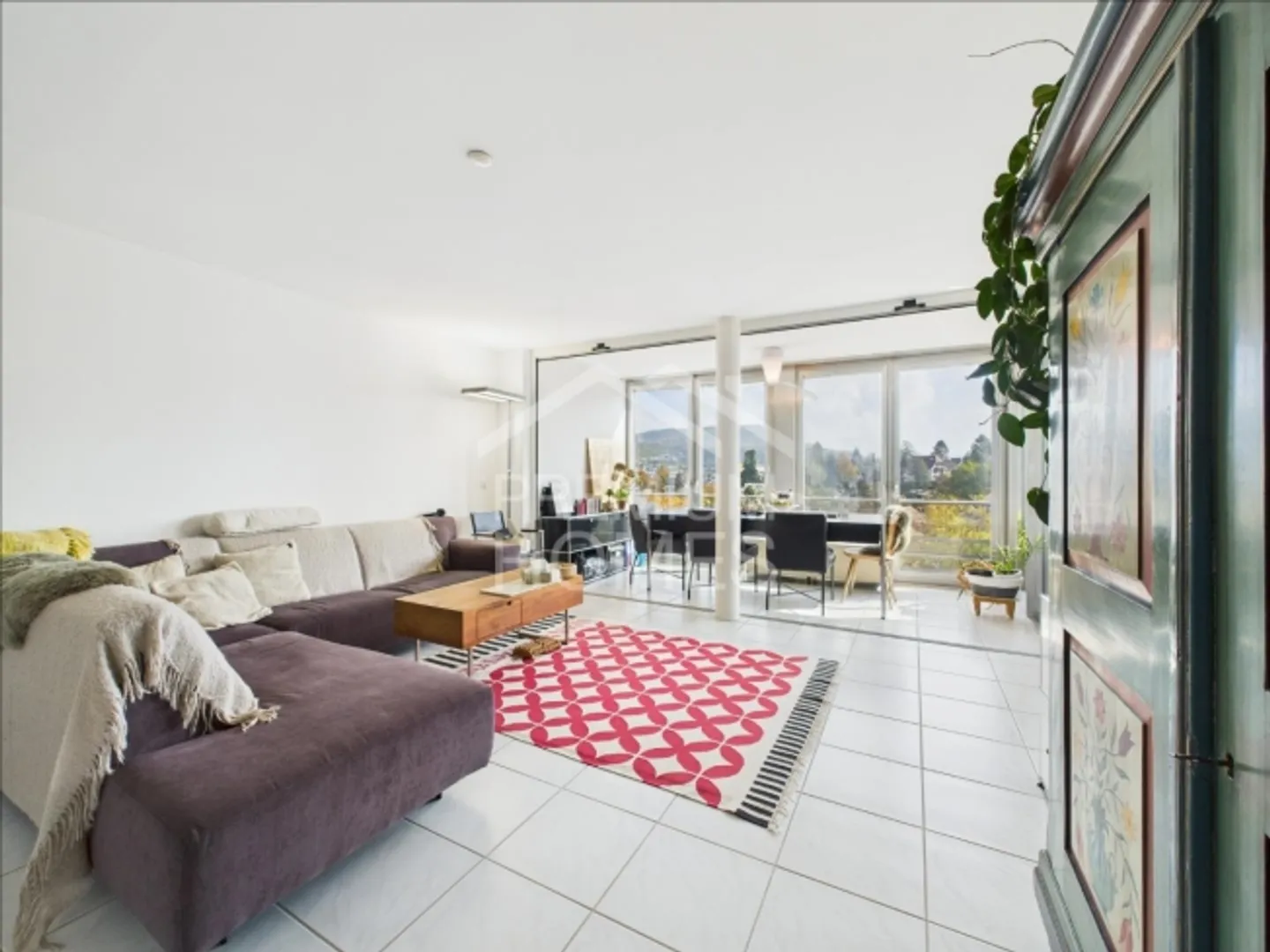 Vue panoramique avec sensation de vie - Au-dessus des toits de Liestal - Photo 2 sur 4