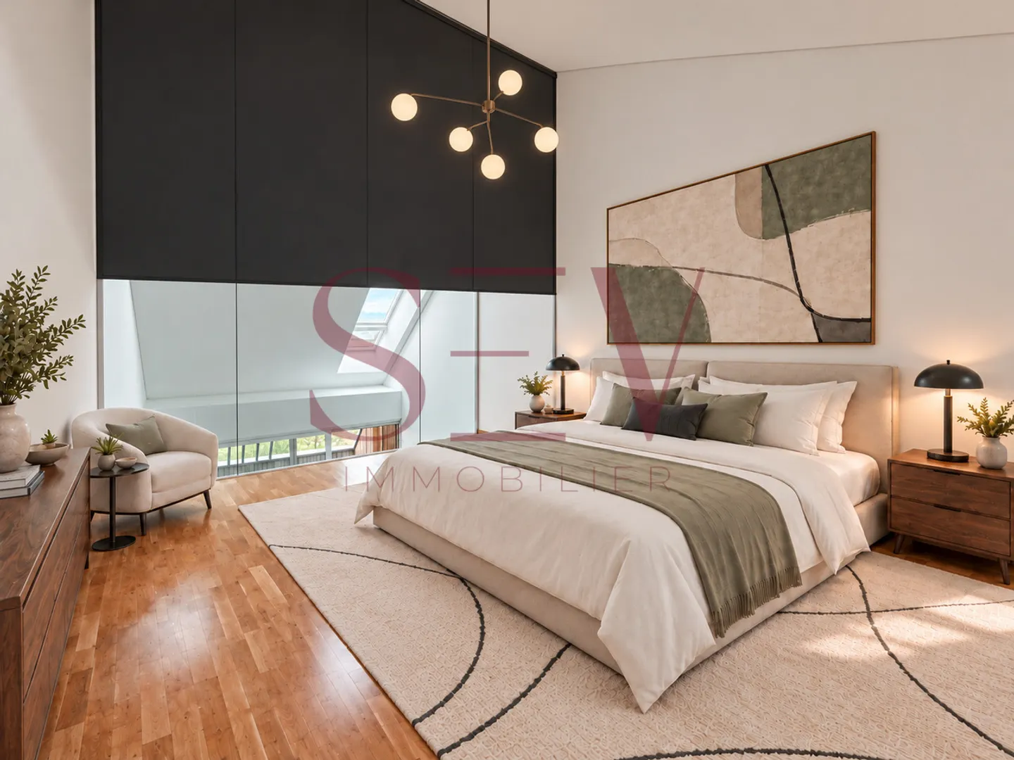 Superbo duplex contemporaneo 3,5 p. di 110 m² a 10 min da Morges - Foto 6 di 6