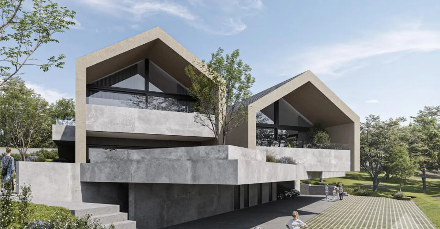 Appartamento 3.5 locali con giardino in architettura moderna e minimalista - Foto 3 di 13