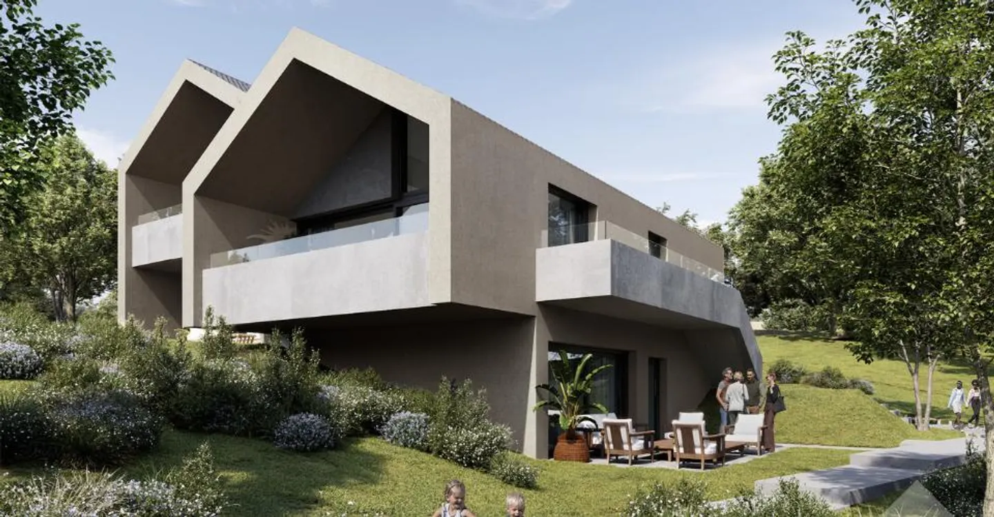 Appartamento 3.5 locali con giardino in architettura moderna e minimalista - Foto 9 di 13