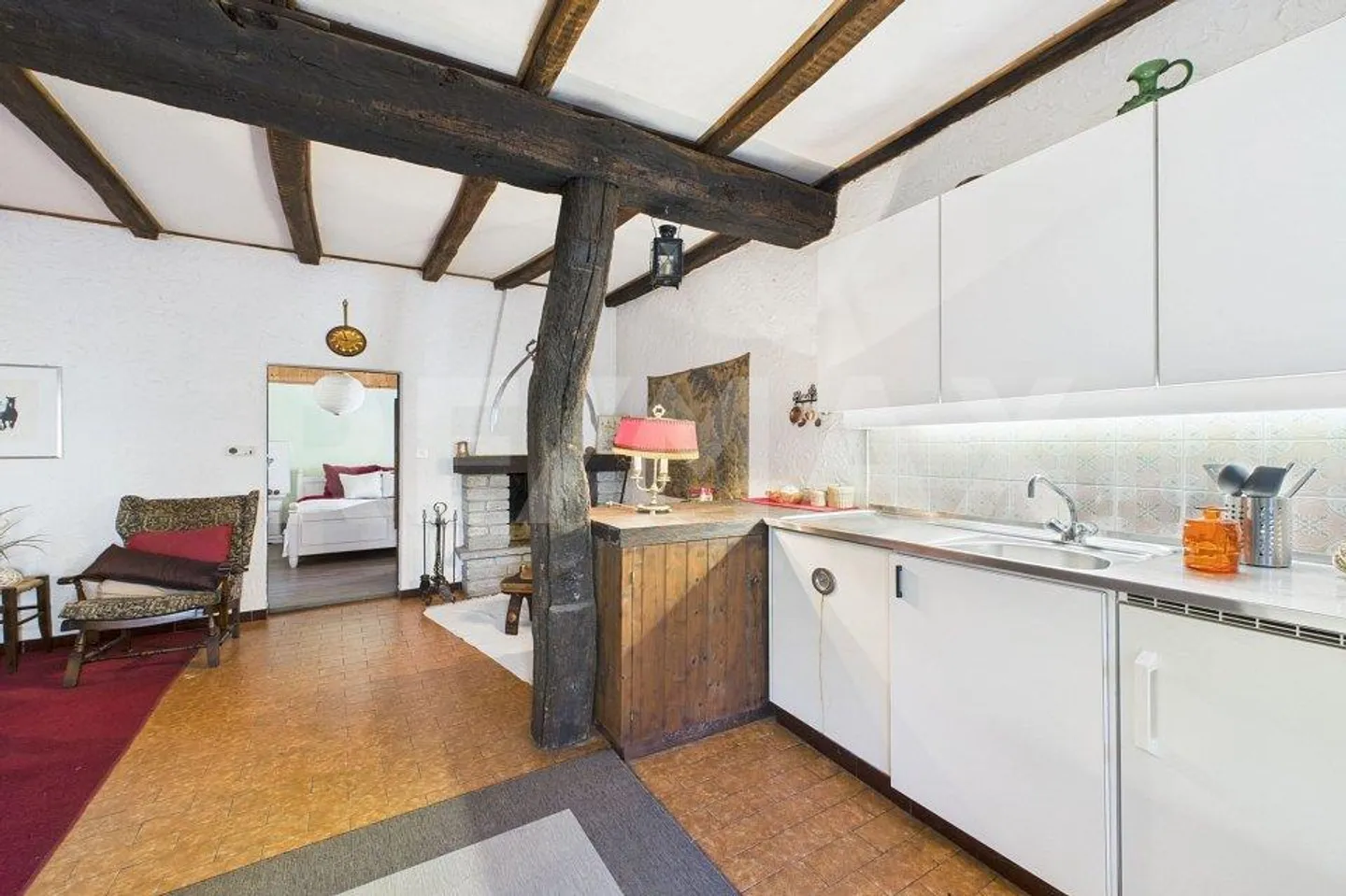 SESSA - SUINO: Rustico per vacanze con loggia e giardino separato - Foto 3 di 13