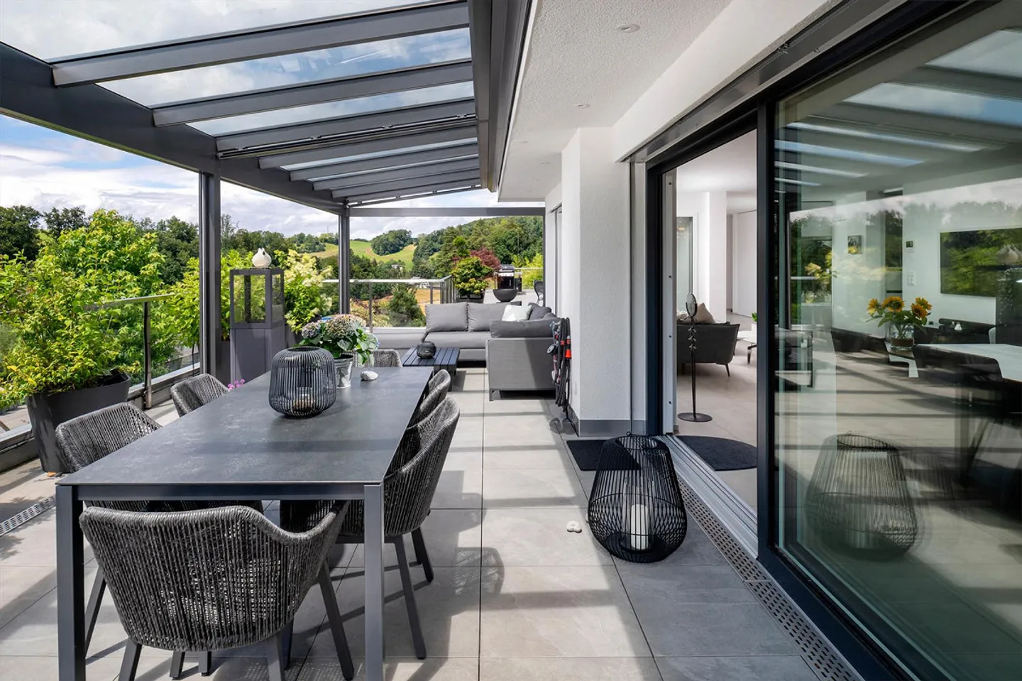 Exklusive Terrassenwohnung mit Weitblick! - Foto 3 von 11