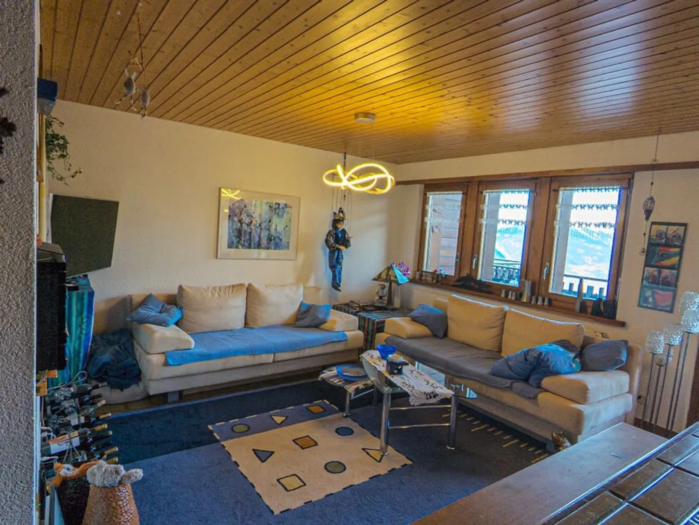 Geräumige und helle 1-Zimmer-Wohnung 5 Minuten von den Skiliften entfernt - Foto 5 von 11