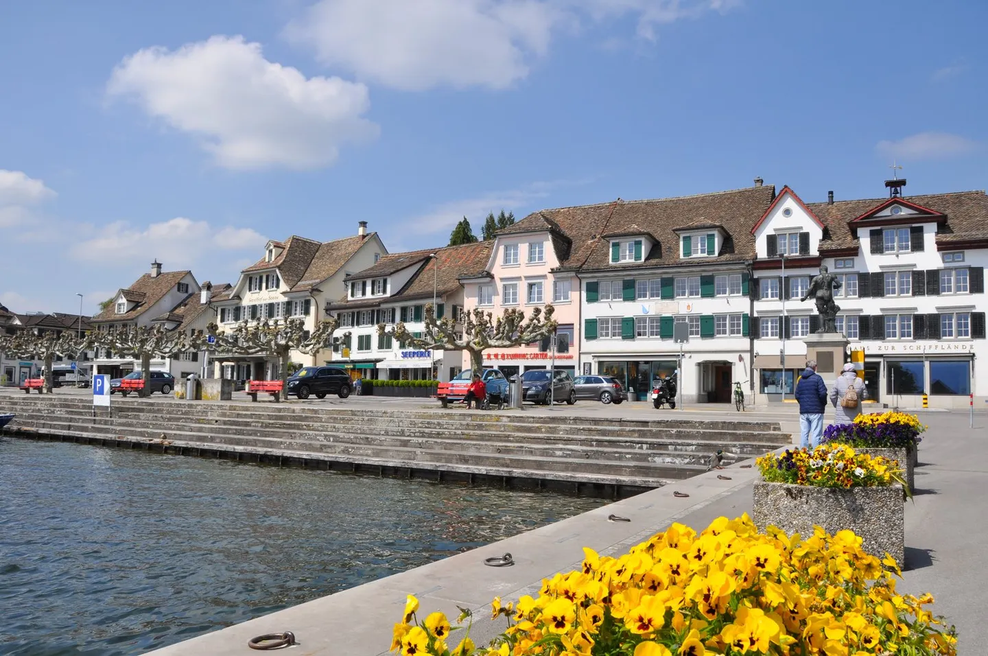 3 1/2-ZIMMER WOHNUNG MIT HINREISSENDER SEE- UND BERGSICHT, SONNIG, RUHIG - Foto 6 von 8