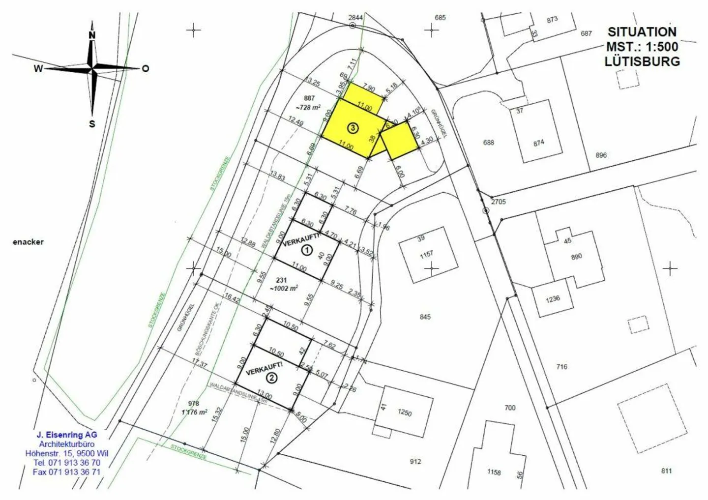 In affitto dal 1 settembre 2026; appartamento di 3,5 locali in una casa bifamiliare a Lütisburg - Foto 3 di 7