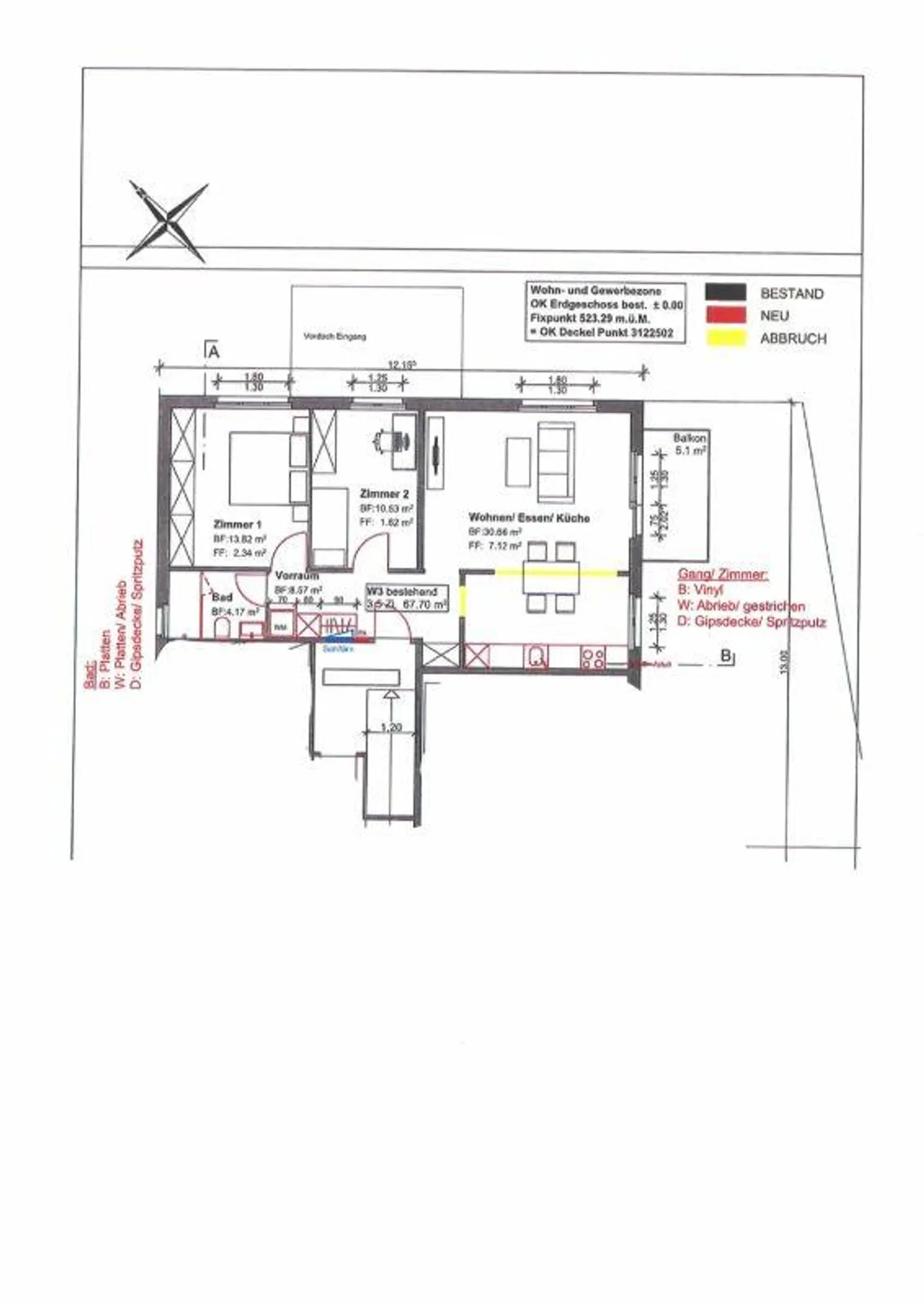 Appartement 3.5 pièces à Aspi près de Seedorf à louer - Photo 10 sur 10