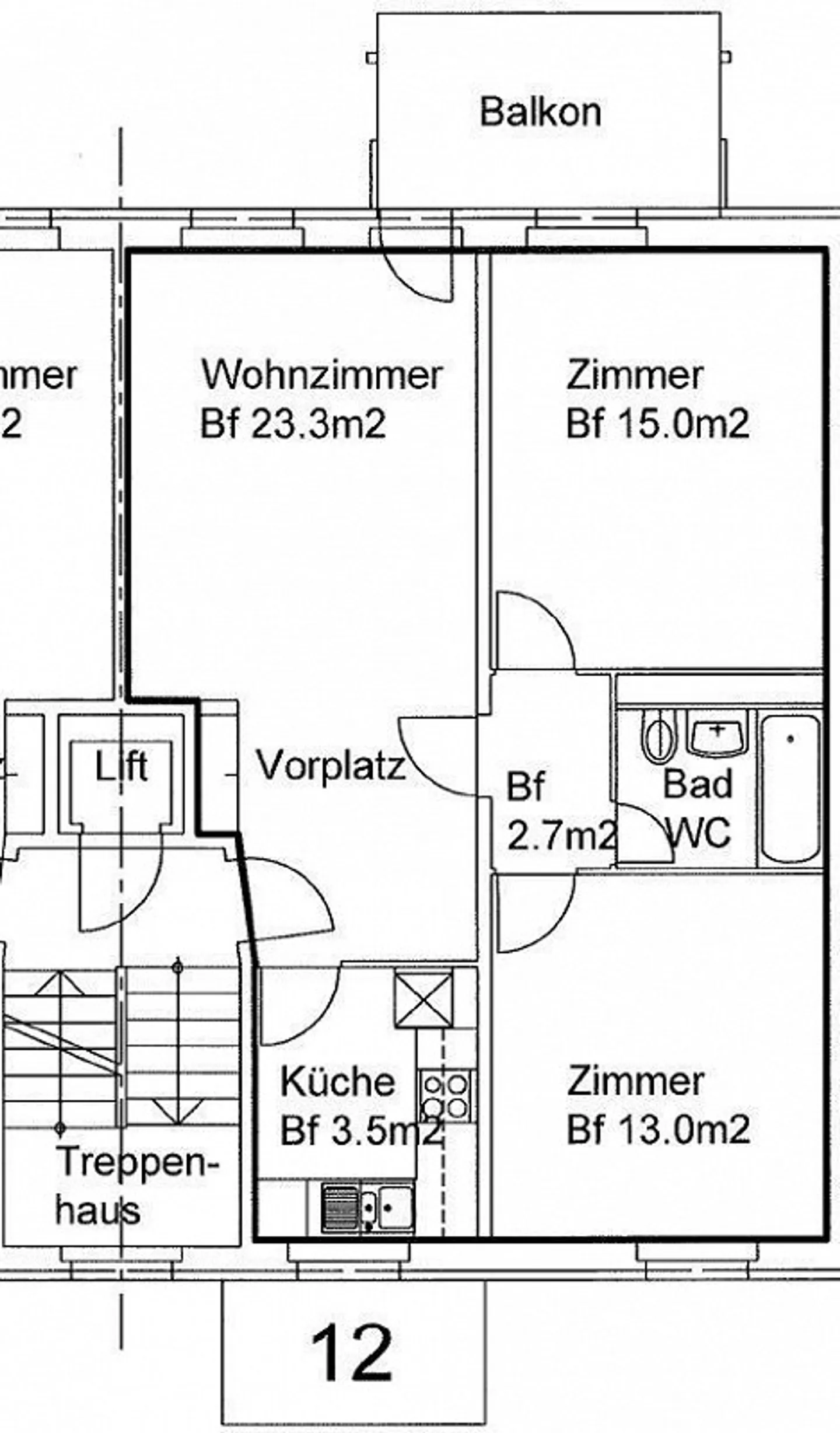 Appartement moderne dans un environnement vert et calme ! - Photo 6 sur 6