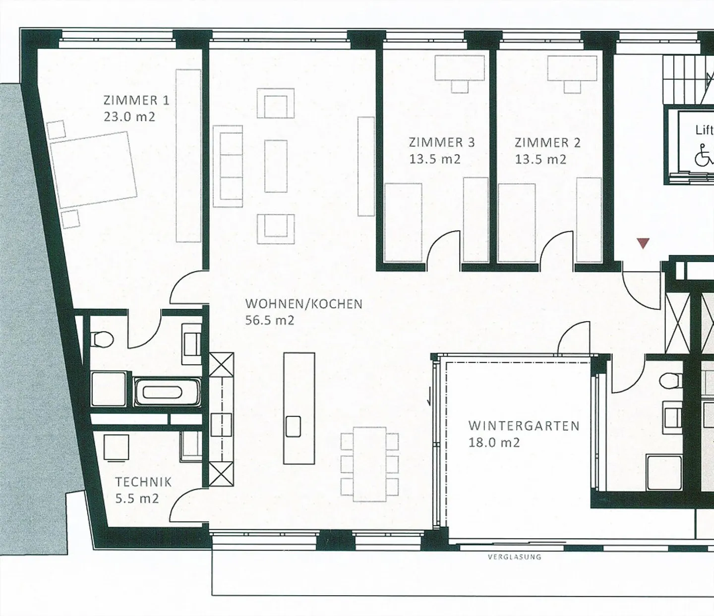 Moderne 4.5 Zimmer-Wohnung - Foto 12 von 12