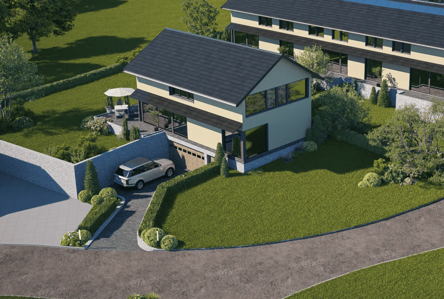 Modern Individual Villa in the Heart of Bussy-sur-Moudon - Photo 1 of 3