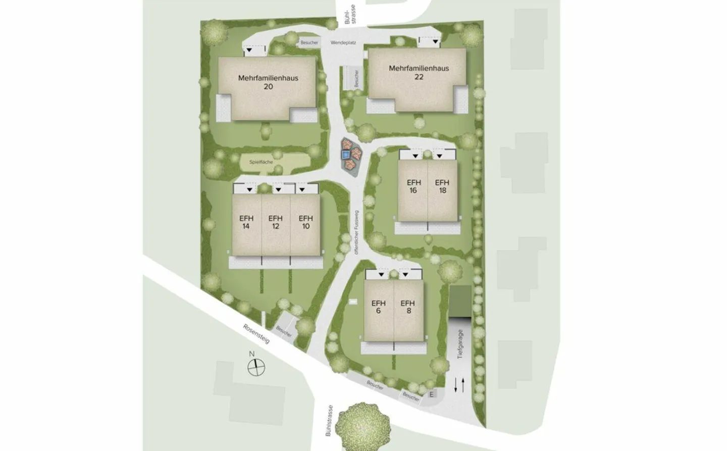 267 m² | 5.5-Zimmer-EFH "Rosenberg" - Foto 11 di 15